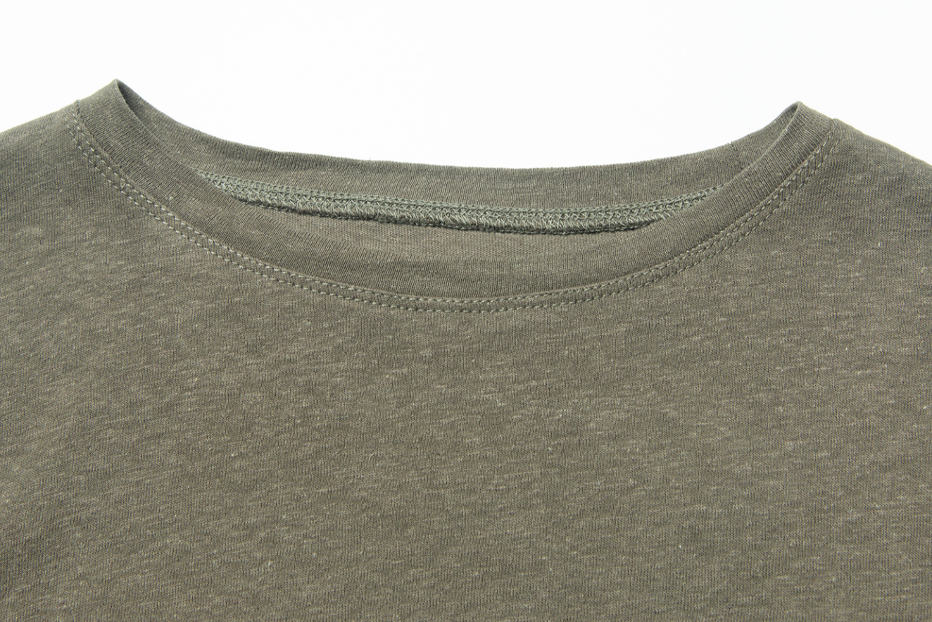 Side ribbon top / white