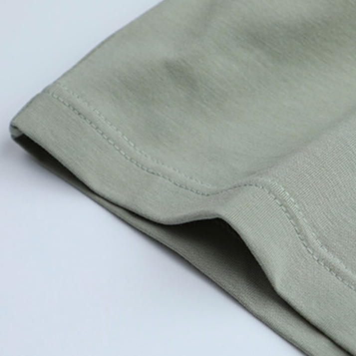 Padded slim inner top / light green