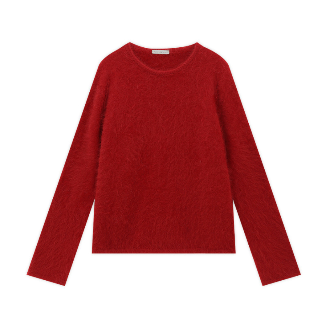 Airy mohair knit / 5 colors